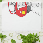 たった今結婚しました キッチンタオル (折り畳み)