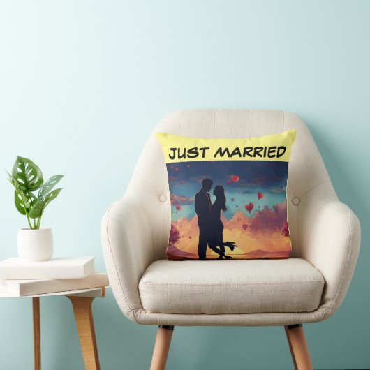 たった今結婚しました クッション (椅子)