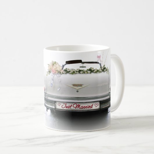 たった今結婚しました コーヒーマグカップ (正面右)