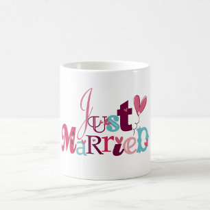 たった今結婚しました コーヒーマグカップ