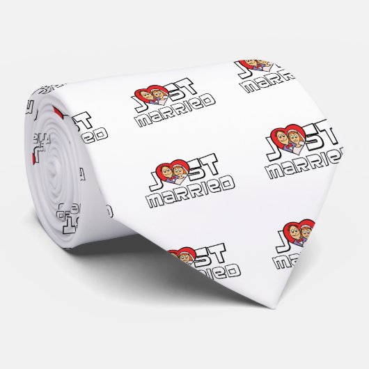 たった今結婚しました ネクタイ (ロール)