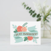 たった今結婚しました ポストカード (スタンド正面)