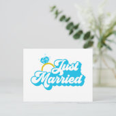 たった今結婚しました ポストカード (スタンド正面)