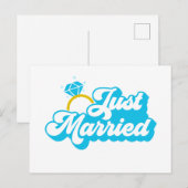 たった今結婚しました ポストカード (正面/裏面)