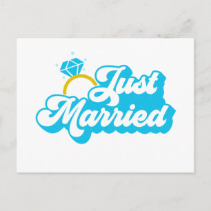 たった今結婚しました ポストカード