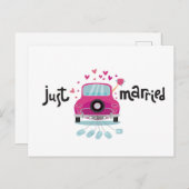 たった今結婚しました ポストカード (正面/裏面)