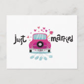 たった今結婚しました ポストカード (正面)