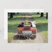 たった今結婚しました ポストカード (正面/裏面)