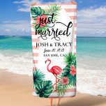 たった今結婚しました、ミスター&ミセス、ハネムーン、名前をカスタムする ビーチタオル<br><div class="desc">「たった今結婚しました」のご紹介ミセス・ビーチ・タオル・セット！あなたの特別な日に祝完璧な方法は、このエレガントブライダルパーティタオルのカスタムセットはあなたのハネムーンやの贈り物として最適である。各タオルは、フォントの「たった今結婚しました」と並んで、流れる台本に新入生の名前を記かわいらしす。バチェロレッテやタオルの必需品結婚は、必ずお客様の心を打ち明ける！</div>