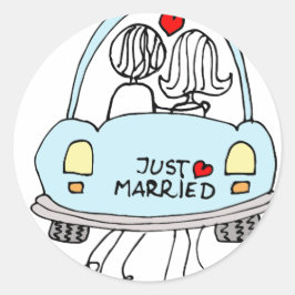 たった今結婚しました ラウンドシール