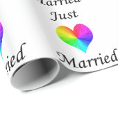 たった今結婚しました ラッピングペーパー (ロールコーナー)