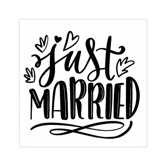 たった今結婚しました ラバースタンプ (インプリント)