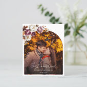 たった今結婚しました |予算結婚の写真のお知らせ (スタンド正面)