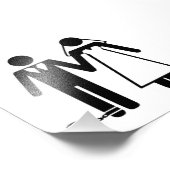 たった今結婚しました、新しい管理下 フォトプリント            (角)