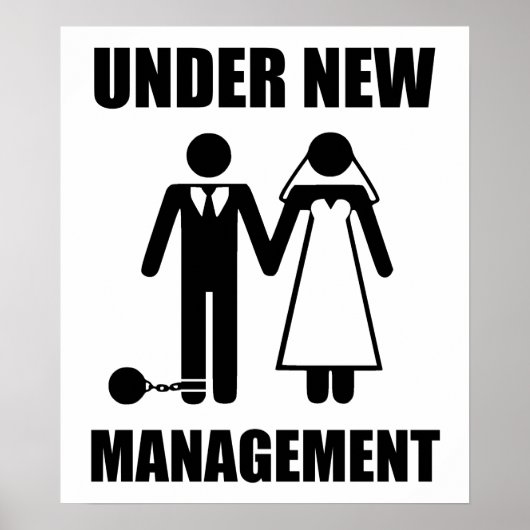 たった今結婚しました、新しい管理下 ポスター (正面)