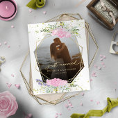 たった今結婚しました |春の結婚式写真の告知