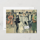 たった今結婚しました 案内ポストカード (正面/裏面)