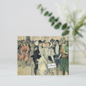 たった今結婚しました 案内ポストカード (スタンド正面)