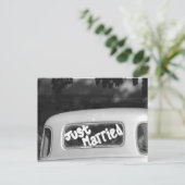 たった今結婚しました 案内ポストカード (スタンド正面)