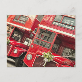 「たった今結婚しました」 案内ポストカード