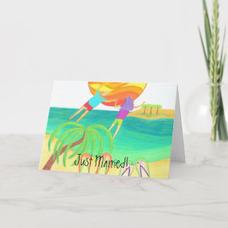 たった今結婚しました! 案内状