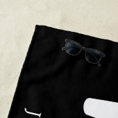 たった今結婚しました |結婚のハネムーン ビーチタオル (インサイチュ)