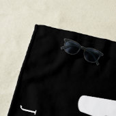 たった今結婚しました |結婚のハネムーン ビーチタオル (インサイチュ)