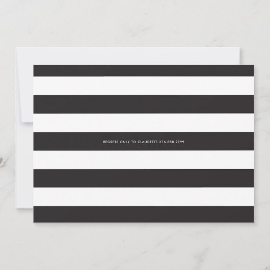 たった今結婚しました|結婚式後のパーティー 招待状 (裏面)