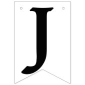 たった今結婚しました、赤いハート、および矢印 バンティングフラッグ (第1の旗)