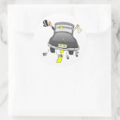 たった今結婚しました（車） ラウンドシール (バッグ)