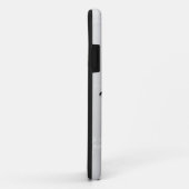 たった今結婚しましたIPHONE 5の場合の白いダマスク織のギフト Case-Mate iPhoneケース (裏面/右)