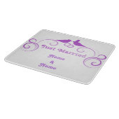 たった今結婚しましたnewlyweds Thunder_Cove カッティングボード (角)