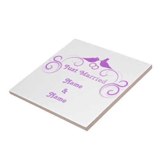 たった今結婚しましたnewlyweds Thunder_Cove タイル (側面)