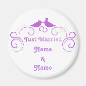 たった今結婚しましたnewlyweds Thunder_Cove マグネット (正面)