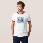 たった今結婚しましたTシャツ Tシャツ (正面フル)