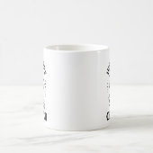 たった1章だけもう1章 骨の本の読み物 ユーモア コーヒーマグカップ (中央)