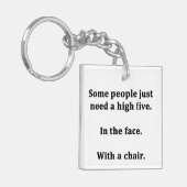 たった5人だけ要る人もいる キーホルダー (正面左)