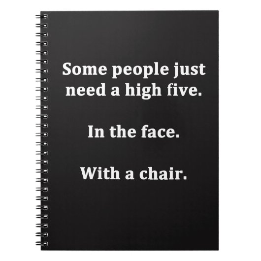 たった5人だけ要る人もいる ノートブック (正面)