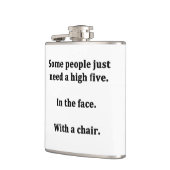 たった5人だけ要る人もいる フラスク (左)