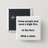 たった5人だけ要る人もいる 缶バッジ (正面&裏面)