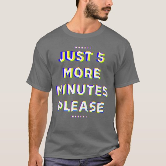 たった5分 I コントローラー PS5 ゲーミング ギフト Tシャツ (正面)