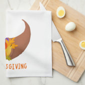 たっぷりのキッチンタオルの角 キッチンタオル (四つ折り)