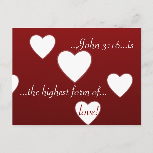 たっぷりハート! ポストカード (正面)