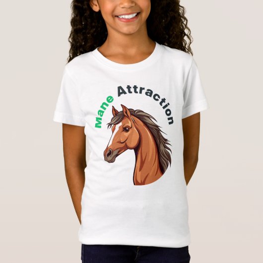 たてがみのアトラクション Tシャツ (正面)