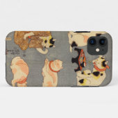たとえ尽の内(中)、国芳 日本の猫(2)、国芳、浮世絵 Case-Mate iPhoneケース (裏面(横))