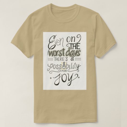 たとえ最悪の日でもReamp39sは可能性がある Tシャツ (デザイン正面)