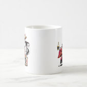 たぬきの酒宴 コーヒーマグカップ (中央)
