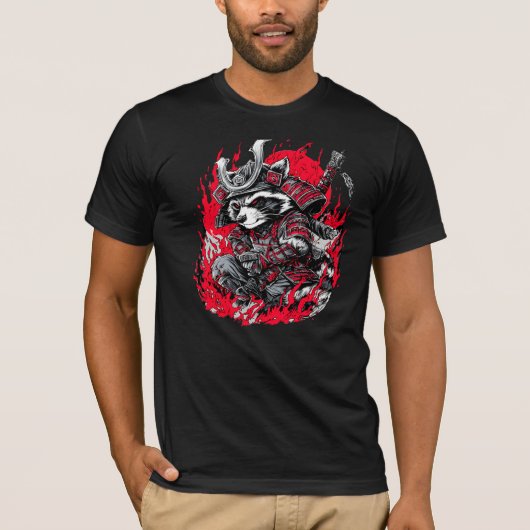 たぬき侍反逆者78 Tシャツ (正面)