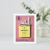 たばこフランスのヴィンテージのポスター復元 ポストカード (スタンド正面)