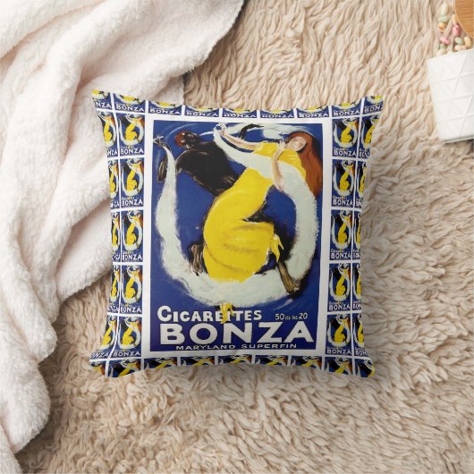 たばこボンザ クッション (ブランケット)